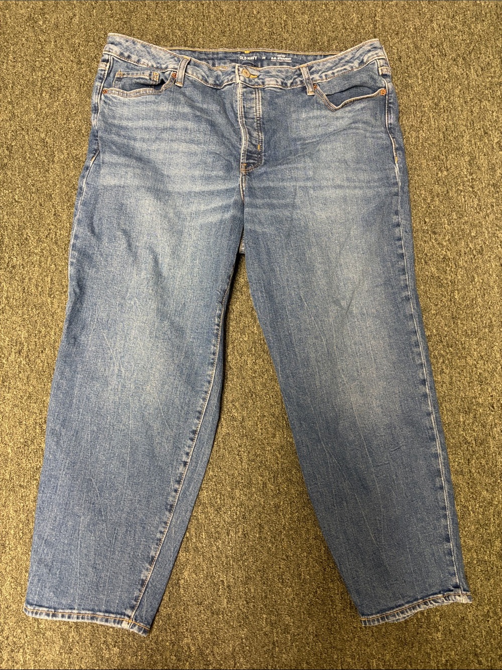 New straight high rise Classic Women's Blue Denim Jeans